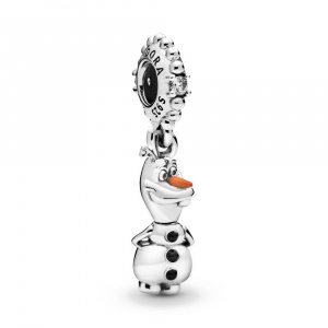 Pandora Moments Disney Jégvarázs Olaf ezüst függő charm