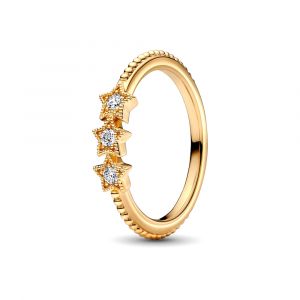Pandora Égen a csillag Sárga arany Gyűrű